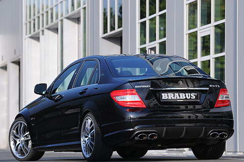 挑战500匹 Brabus推出C63 AMG改裝套件