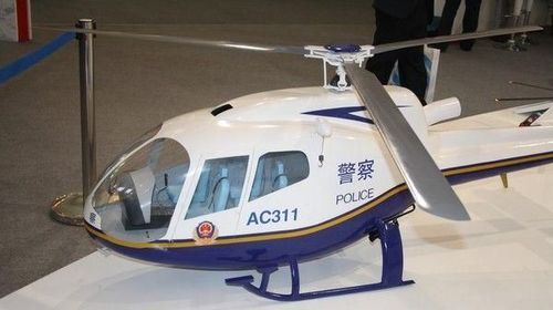 国产AC311轻型多用途直升机在天津成功首飞