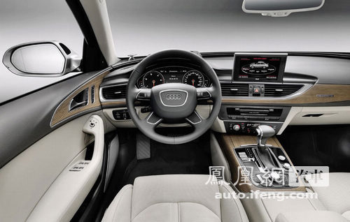 全新一代奥迪A6官图发布 2011北美车展将首发