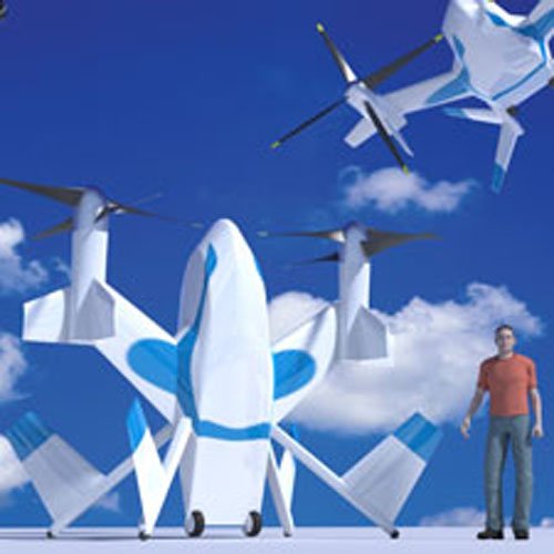 美国宇航局设计出单人电动隐形飞机(组图)