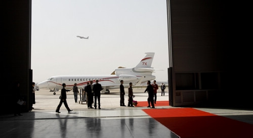 海外同行认为，未来十年中国私人飞机市场规模将每年增长20%至25%以上。张栋 早报资料