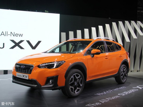 2017日内瓦车展:斯巴鲁新一代XV发布